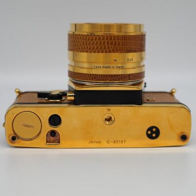 Mint CONTAX RTS GOLD Planar 50mm f/1.4 T* 50th Anniversary Model