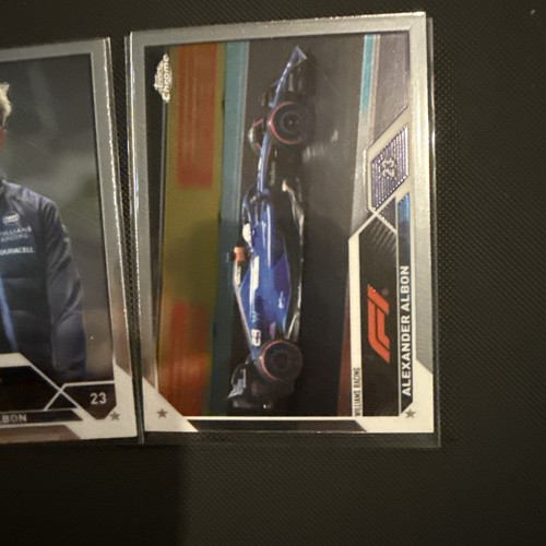 2023 Topps Chrome Formula 1 F1 Alexander Albon Williams 3 Card Lot #61 62 63 - Bild 5 von 10