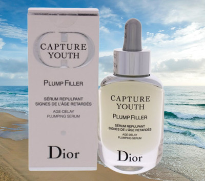 CHRISTIAN DIOR CAPTURE YOUTH PLUMP FILLER AGE DELAY PLUMPING SERUM 1 OZ. BOXED