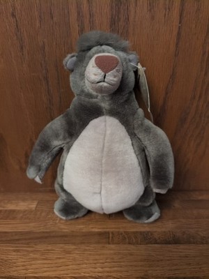 Vintage Disney The Jungle Book Baloo 9'' Plush Stuffed Animal Toy Applause 