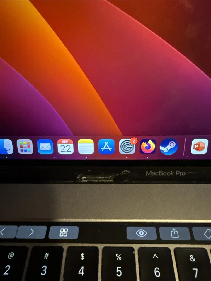 Apple MacBook Pro 13.3'' Laptop 128GB SSD, Space Gray, 2017 Model MPXQ2LL/A - Image 3 of 4