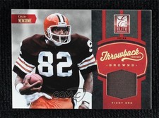 2012 Elite Throwback Threads Prime 48/49 Ozzie Newsome #3 HOF 11z5
