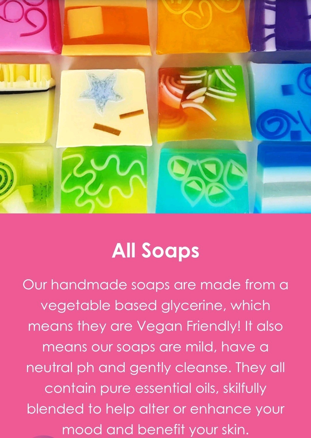 Bomb Cosmetics Luxury Bar Soap, Hand Crafted W/Essential Oils, Rock Slide, 3.5oz