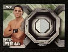 Chris Weidman 17/88 Matt Relic From UFC 162 🔥 2013 Topps Knockout UFC #FM-CW