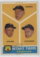 1960 Topps Tom Ferrick Billy Hitchcock Luke Appling #461 HOF 10j2