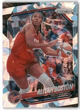 2025 Panini Prizm WNBA #75 Aliyah Boston Ice Prizms