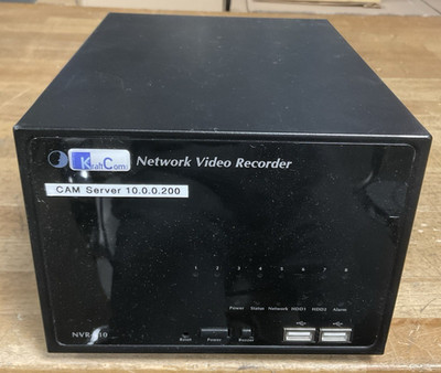 PLANET NVR-810 Network Video Recorder / 8 Kanäle / 2x 3,5'' 500GB HDD / 1x LAN
