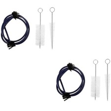 2 zestawy szczotek do czyszczenia trąbki szczotka plastikowa sprzęt do czyszczenia gospodarstwa domowego