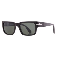 Persol Green Rectangular Men's Sunglasses PO3315S 95/31 55 PO3315S 95/31 55