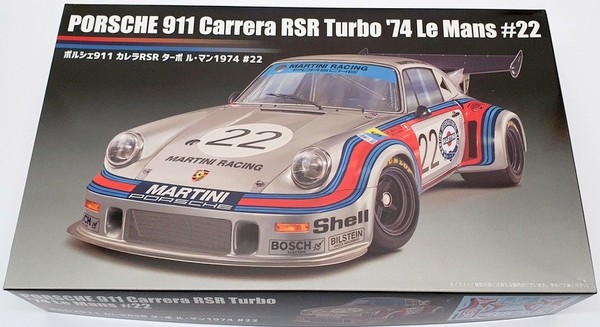 Fujimi 1/24 Scale Model Car Kit 126487 - Porsche 911 Carrera Rsr Turbo '74-image