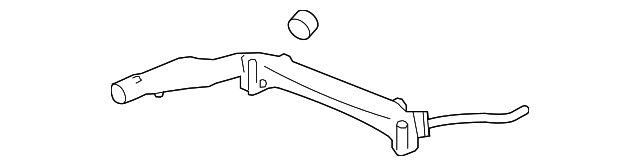 Subaru 14050AA831 Genuine OEM Factory Original Water Pipe