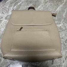 GUSCIO synthetic leather backpack metal fittings 2way bag Backpack