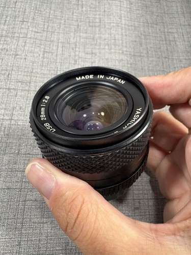 EXCELENTE lente principal de enfoque manual Yashica DSB 28 mm f/2,8 - Imagen 12 de 18