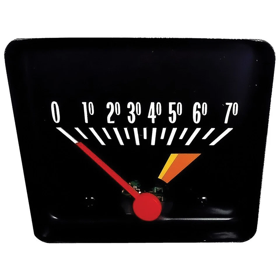 Chevrolet Nova 1971-1974; tacómetro; marcas blancas; línea roja de 6000 RPM Foto 2 de 2