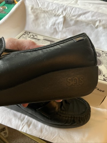 Gently used SAS Shoes Women’s Size 9.5 N Black W Box - Picture 5 of 9