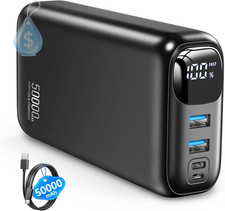 Portable Charger Power Bank 50000Mah,Pd 22.5W Battery Pack