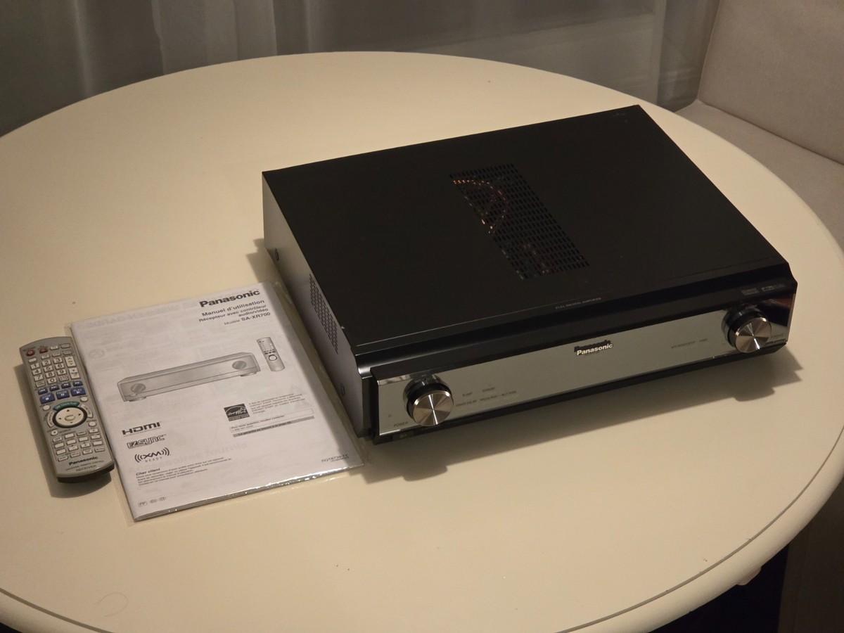 Audiophile Upgraded Panasonic SA-XR700 7.1 Channel Digital Amp | eBay