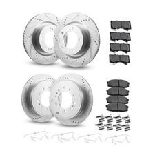 Brake Pads and Rotors Kit Front and S-31482  S-31483 Front and Rear Brake Kit