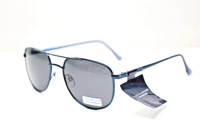 #ad Tommy Hilfiger Sunglasses Aviator MM OM 633 Blue Gun NEW $35.00