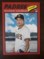 2026 Topps Baseball Heritage Bradgley Rodriguez #148 RC Red Border - Padres
