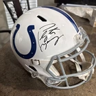 Peyton Manning Signed Full Size Helmet Replica Indianapolis Colts Fanatics COA