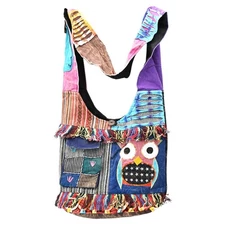 HGI Floral Hobo bag, 100% Cotton hand made