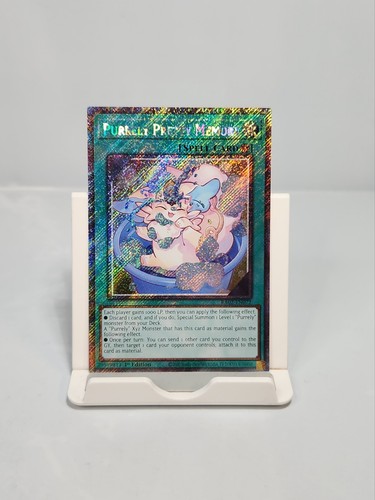 Purrely Pretty Memory RA02-EN072 1st Edition Platinum Secret Rare Yugioh