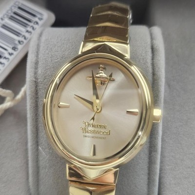 Vivienne Westwood Time Machine Gold Stainless Steel Women's Quartz