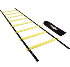 Yes4All 8 Rung Agility Ladder - Yellow - 11ft