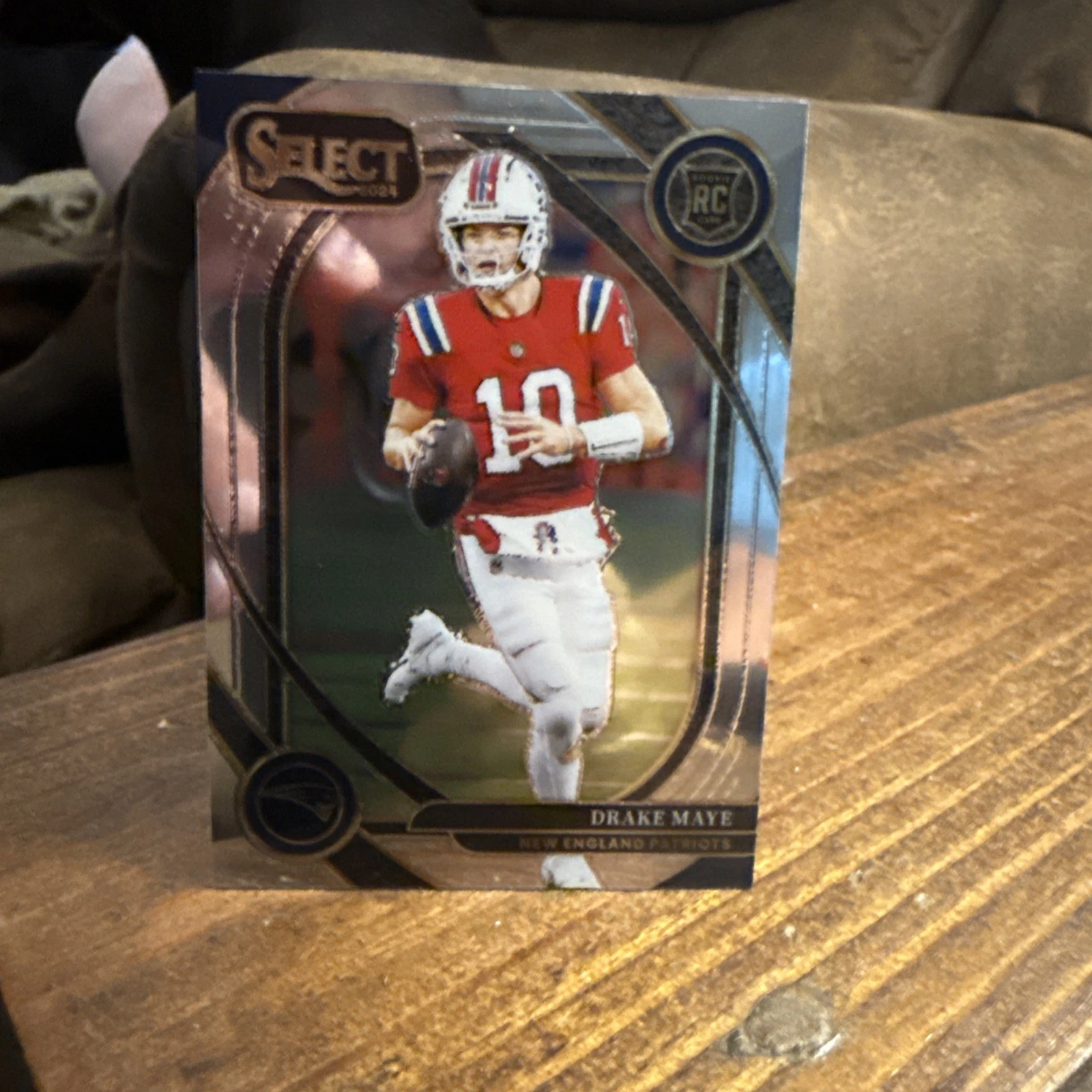 2024 Panini Select Drake Maye RC Club Level Patriots
