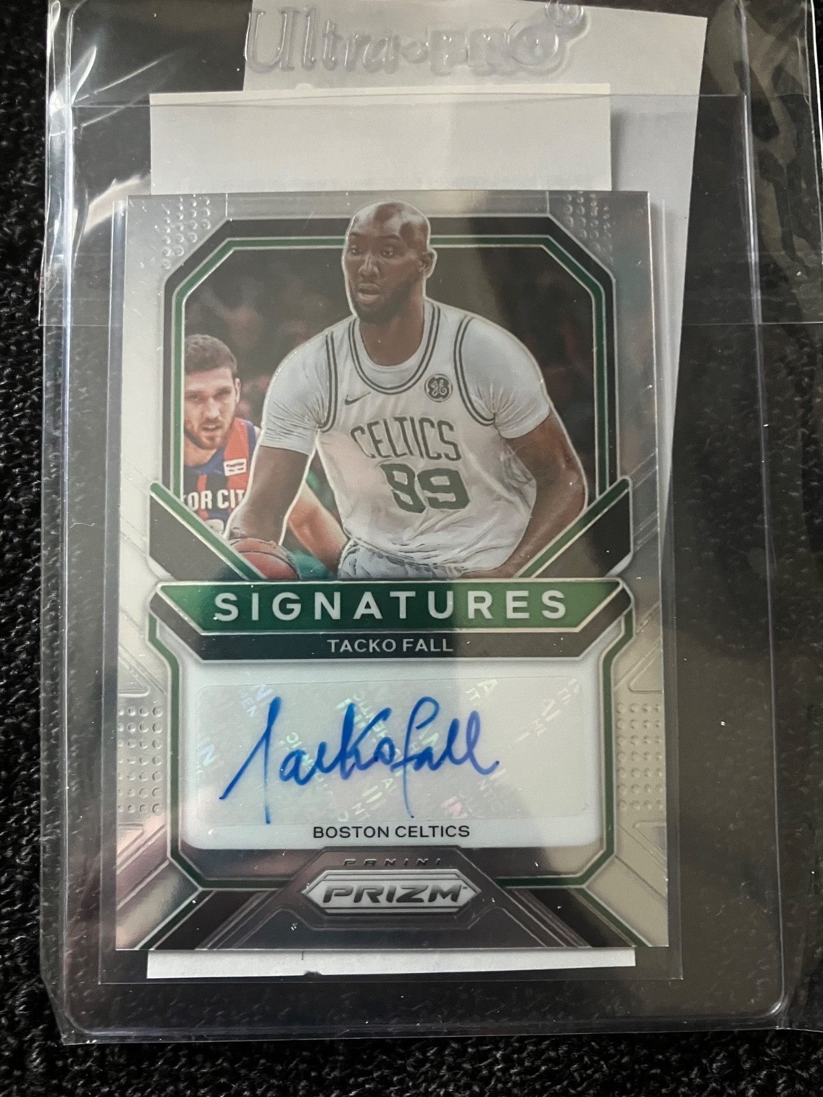 Tacko Fall Celtics auto card