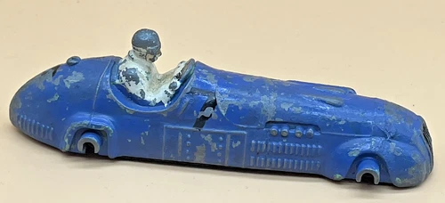 Dinky Toys 23J HWM Racing Car – Repainted, Missing Axles & Tyres – Spares Repair