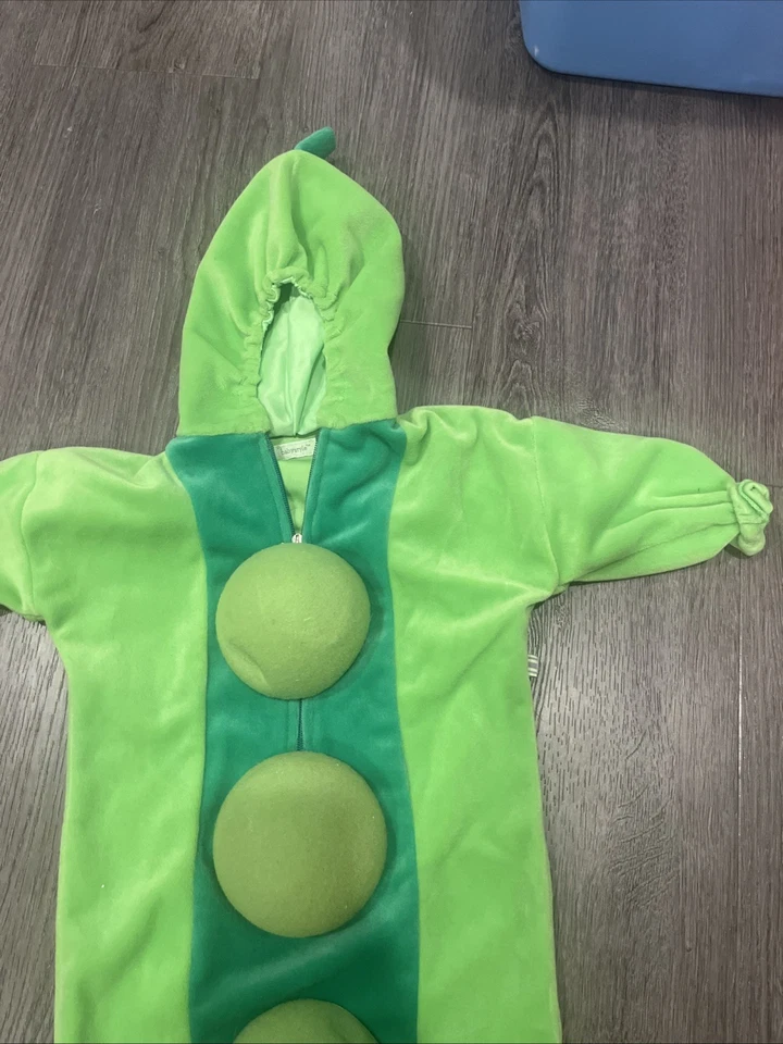 Disfraz de recién nacido Sweet Peas usado excelente estado estilo bebé Foto 4 de 4