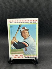 1978 Topps - Record Breaker Brooks Robinson #4