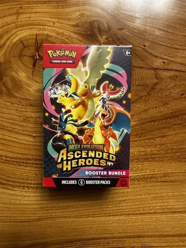 POKEMON TCG MEGA EVOLUTION ASCENDED HEROES BOOSTER BUNDLE BOX FACTORY SEALED