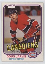 1981-82 O-Pee-Chee Doug Jarvis #184 0f8