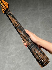 5A S S 5piece Ebony Floyd 22Fret Roasting flame Maple Electric guitar Neck 14in