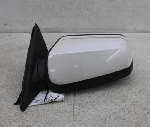 2010-2016 Lincoln MKS Left Driver Side View Power  Mirror Door White Oem
