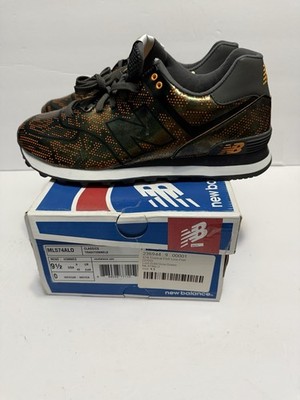 New Balance 574 Tropical Fish Lionfish Silver Orange ML574ALO Men's 9.5 w/ Box