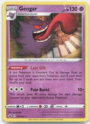 Gengar 057/198 Chilling Reign Holo Rare
