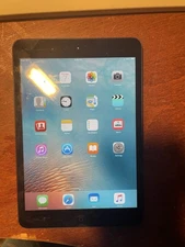 iPad Mini 1st Gen 16gb A5 iOS 9.3.5 Black Tested Working Lightning Phone Android