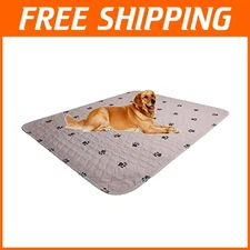 Large Washable Dog Pee Pads w/ Grooming Gloves