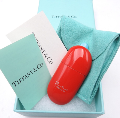 TIFFANY&Co oil lighter red beans Elsa Peretti with box | eBay