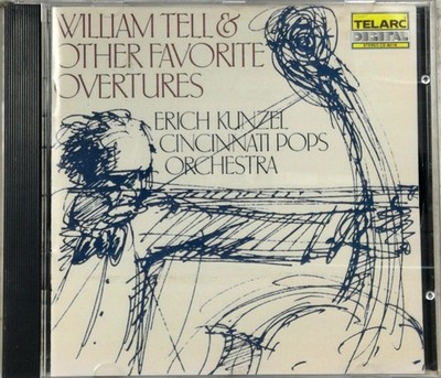 Erich Kunzel Cincinnati Pops   William Tell & Other Overtures CD 1986 Classical