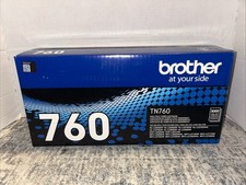 Brother TN-760 Genuine High Yield Black Toner Cartridge HL-L2350DW OEM New