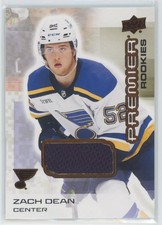 2024-25 Upper Deck Premier Bronze Zach Dean St. Louis Blues #127