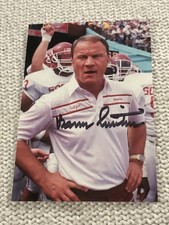 Oklahoma Sooners BARRY SWITZER Signed 4x6 Photo FOOTBALL AUTOGRAPH 1H