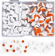 100Pcs Reflective Tacks for Trail Marking, Box Package Reflective Trail Tacks Th