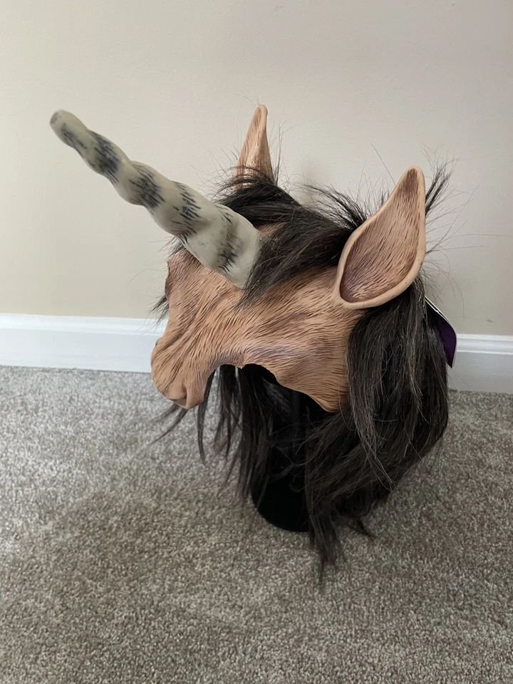 Adult Zagone Studios Hand Made “Unicorn” Halloween Mask H1005 - Image 3 of 4