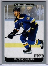 2023-24 Upper Deck Parkhurst Champions Matthew Kessel Rookie Silver Card # 92